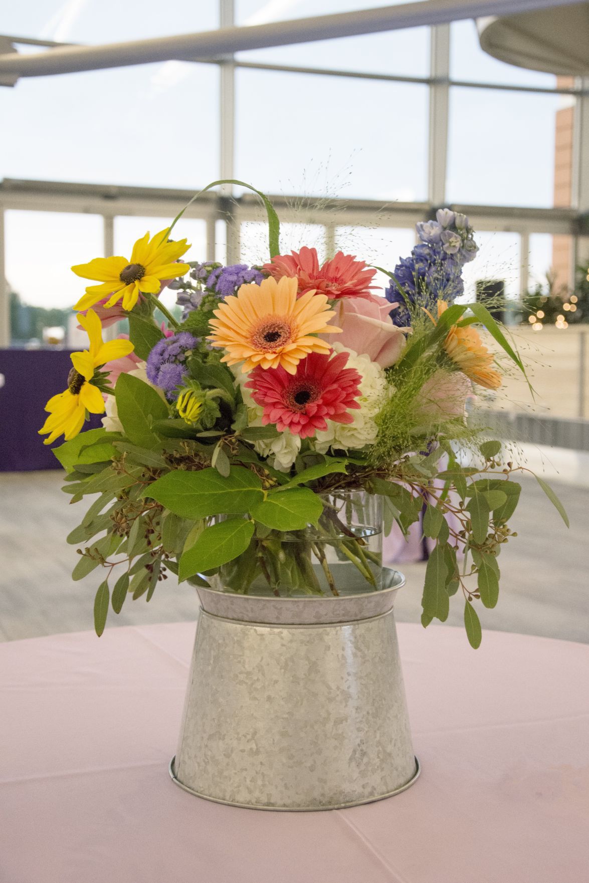 Flower arrangement by Ken Miesner's Flower Shoppe